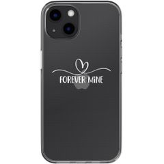 Coque avec votre propre photo et/ou texte Apple iPhone 13 - Sierlijk hartje