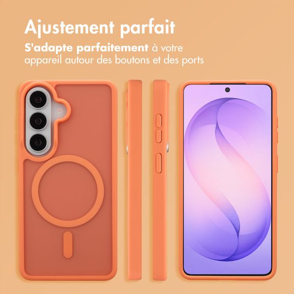 imoshion Coque Color Guard avec MagSafe Samsung Galaxy S26 - Orange