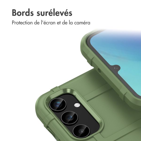 imoshion Coque Rugged Shield Samsung Galaxy A25 (5G) - Vert foncé