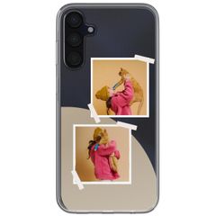 Coque personnalisée avec pellicule N°2 Samsung Galaxy A15 - Transparent