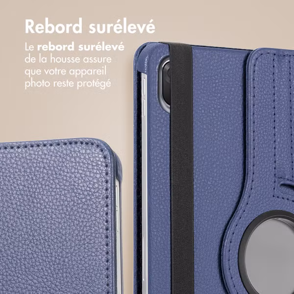 imoshion Coque tablette rotatif à 360° Huawei Matepad SE - Bleu foncé