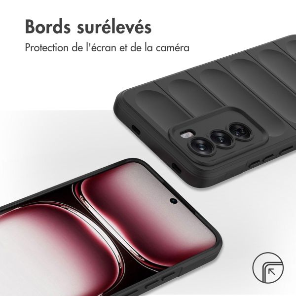 imoshion Coque arrière EasyGrip Oppo Reno 12 - Noir