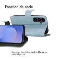 imoshion Étui de télephone portefeuille Samsung Galaxy S25 FE - Bleu clair