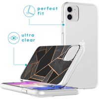 imoshion Coque Design Apple iPhone 11 - Black Graphic