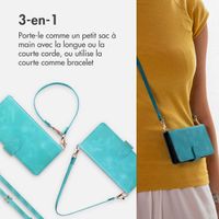 imoshion Etui de télephone portefeuille avec cordon Samsung Galaxy S23 - Turquoise
