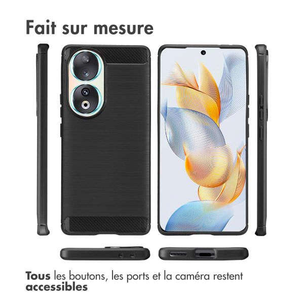 imoshion Coque Brushed Honor 90 - Noir