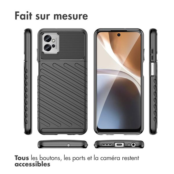 imoshion Coque Arrière Thunder Motorola Moto G32 - Noir