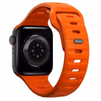 Nomad Bracelet Sport FKM Apple Watch Series 1 t/m 9 / SE (38/40/41 mm) | Series 10 / 11 (42 mm) - Ultra Orange