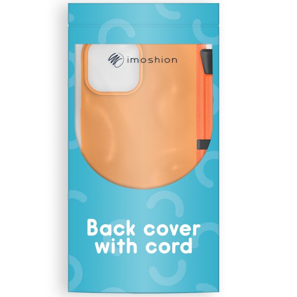 imoshion ﻿Coque en silicone avec cordon Samsung Galaxy A53 - Orange