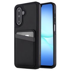 imoshion Coque arrière avec porte-cartes et support Samsung Galaxy A17 (5G) - Noir