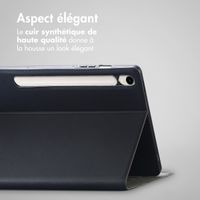 Accezz Coque tablette Classic Samsung Galaxy Tab S9 11.0 pouces / Tab S10 FE / S9 FE 10.9 pouces - Noir