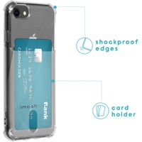 imoshion Coque silicone avec support de passe iPhone SE (2022 / 2020)/8 / 7