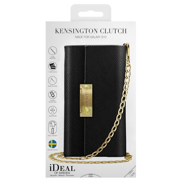 iDeal of Sweden Kensington Clutch Samsung Galaxy S10 - Noir