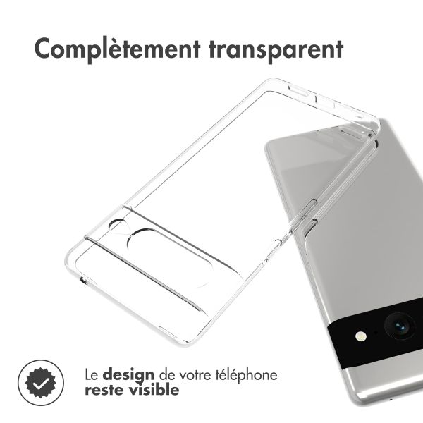 Accezz Coque Clear Google Pixel 7 Pro - Transparent