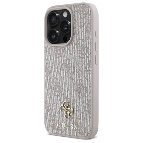 Guess Coque 4G Metal Logo MagSafe iPhone 16 Pro Max - Rose