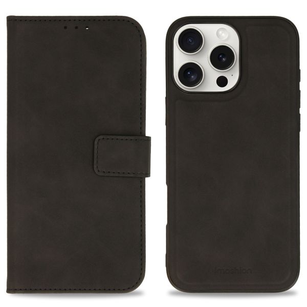 imoshion Etui de télephone luxe 2-en-1 amovible Apple iPhone 16 Pro Max - Noir