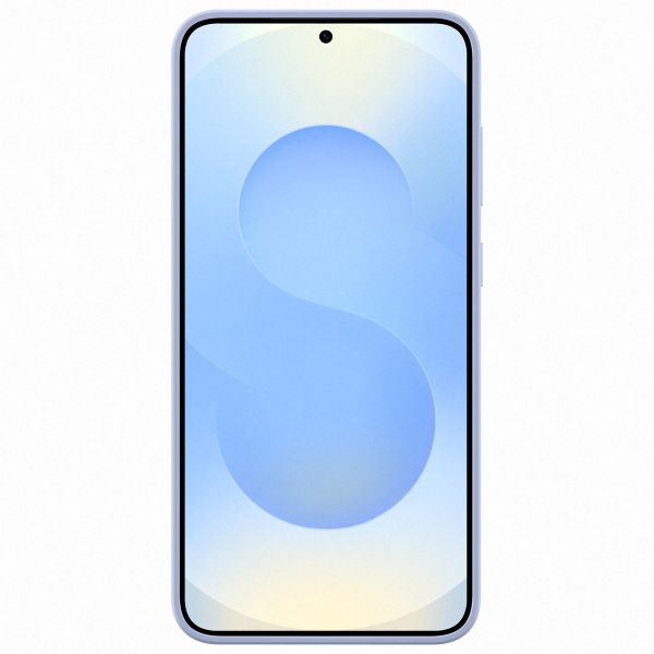 Samsung Original Coque en silicone Samsung Galaxy S25 Plus - Bleu clair