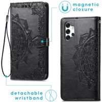 imoshion Etui de télephone Mandala Samsung Galaxy A32 (5G) - Noir