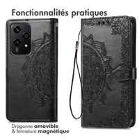 imoshion Etui de télephone Mandala Honor 200 Lite - Noir
