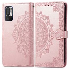 imoshion Etui de téléphone Mandala Xiaomi Redmi Note 10 (5G) - Rose