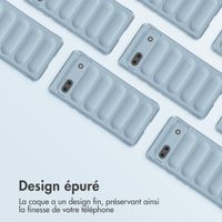 imoshion Coque arrière EasyGrip Google Pixel 6a - Bleu clair