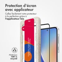 Accezz Protection d'écran en verre trempé avec applicateur Samsung Galaxy A35 / A55 - Transparent