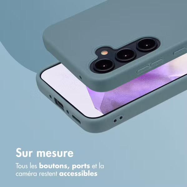 imoshion Coque Couleur Samsung Galaxy A35 - Pine Green