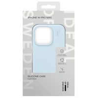 iDeal of Sweden Coque Silicone iPhone 16 Pro Max - Light Blue