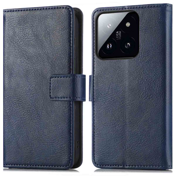 imoshion Étui de télephone portefeuille Xiaomi 14T - Bleu foncé