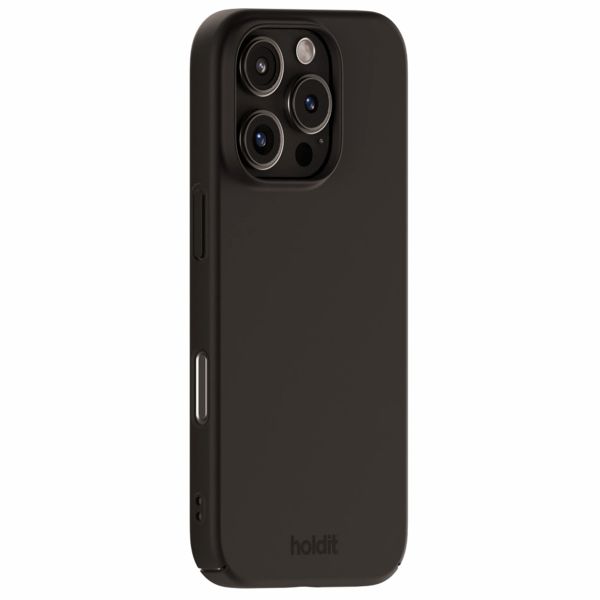 Holdit Coque Slim Apple iPhone 16 Pro Max - Noir