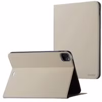 Accezz Coque tablette Classic Apple iPad Pro 11 (2018/2020/2021/2022) / Air 5 (2022) / Air 4 (2020) - Greige