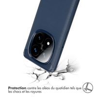 imoshion Coque Brushed Xiaomi Redmi Note 14 Pro Plus (5G) - Bleu foncé