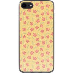 imoshion Coque design pour iPhone SE (2022 / 2020) / 8 / 7 - Sunny Yellow Petite Flowers