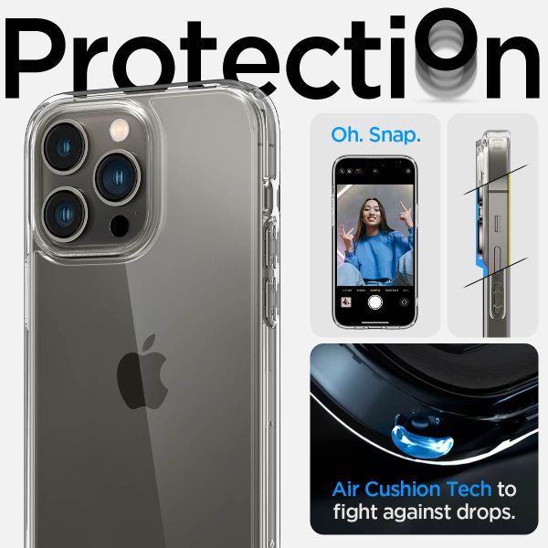 Spigen Coque Ultra Hybrid Apple iPhone 14 Pro - Transparent