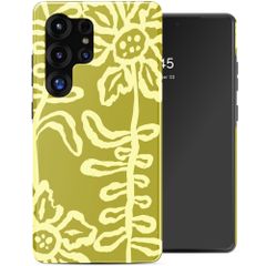 Selencia Coque arrière Vivid avec MagSafe Samsung Galaxy S25 Ultra - Chalky Bloom