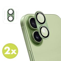 imoshion Protection Caméra en verre trempé 2 Pack Apple Apple iPhone 17 - Sage Green