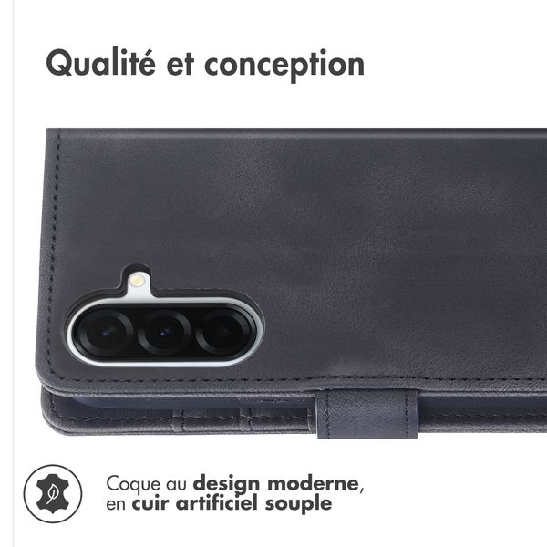 imoshion Etui de télephone portefeuille avec cordon Samsung Galaxy A57 (5G) - Noir