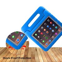 Coque kidsproof avec poignée iPad 4 (2012) 9.7 inch / 3 (2012) 9.7 inch / 2 (2011) 9.7 inch - Bleu