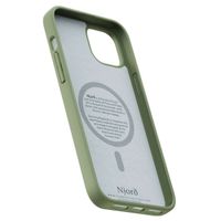 Njorð Collections Coque daim Comfort+ MagSafe iPhone 15 Plus - Olive