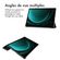 imoshion Coque tablette Trifold Samsung Tab S10 Plus / Tab S9 FE Plus / Tab S9 Plus 12.4 pouces - Vert foncé