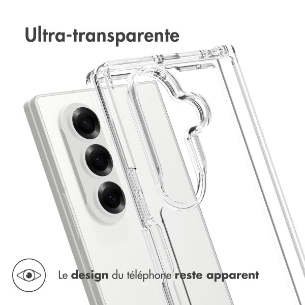 Accezz Coque Xtreme Impact Samsung Galaxy Z Fold 7 - Transparent