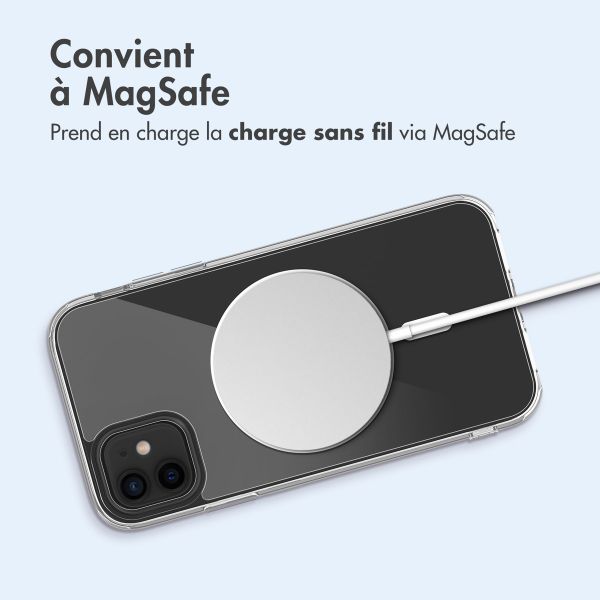 imoshion Coque arrière de protection avec MagSafe iPhone 12 (Pro) - Transparent