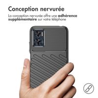 imoshion Coque arrière Thunder Motorola Moto E22 - Noir