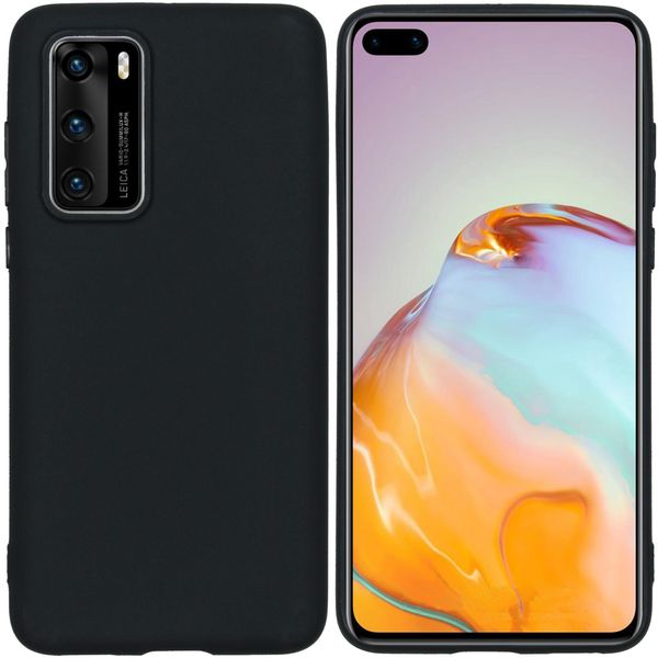 imoshion Coque Couleur Huawei P40 - Noir