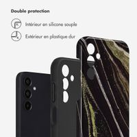 Selencia Coque arrière Vivid Samsung Galaxy A15 (5G/4G) - Chic Marble
