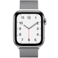 Apple Bracelet à boucle Milanais Apple Watch Series 1 t/m 11 / SE / Ultra (44/45/46/49 mm) - Silver