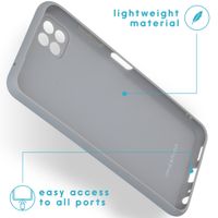 imoshion Coque Couleur Samsung Galaxy A22 (5G) - Gris