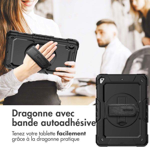 Accezz Coque arrière Defender XT Apple iPad 6 (2018) 9.7 pouces / iPad 5 (2017) 9.7 pouces - Noir