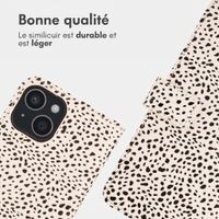 imoshion Étui de télephone portefeuille Design Apple iPhone 15 - Desert Dots