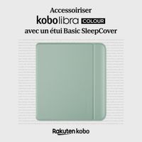 Kobo Etui de liseuse Basic SleepCover Kobo Libra Colour - Garden Green